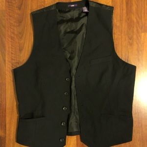 American Rag mens suit vest black size large